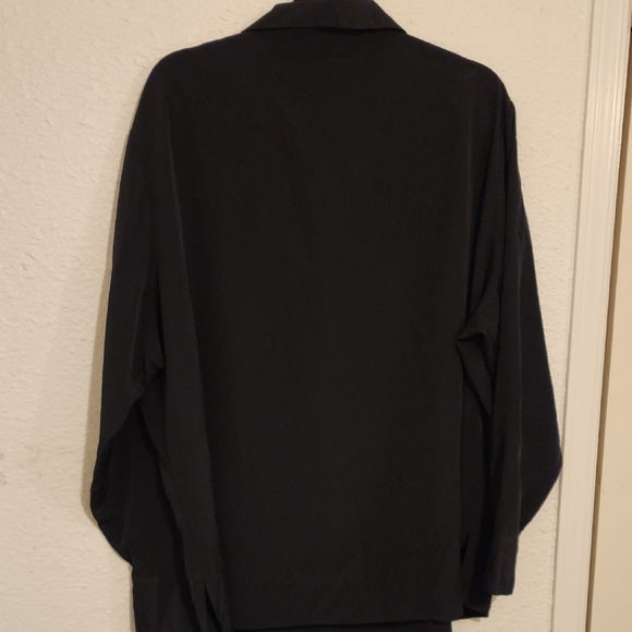 Maggie Barnes 2X Career Blouse | Pullover | Collared | 100% Polyester - Picture 5 of 7